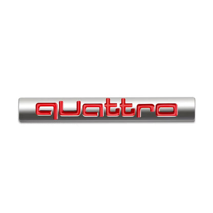 Audi SLine, Quattro Badge