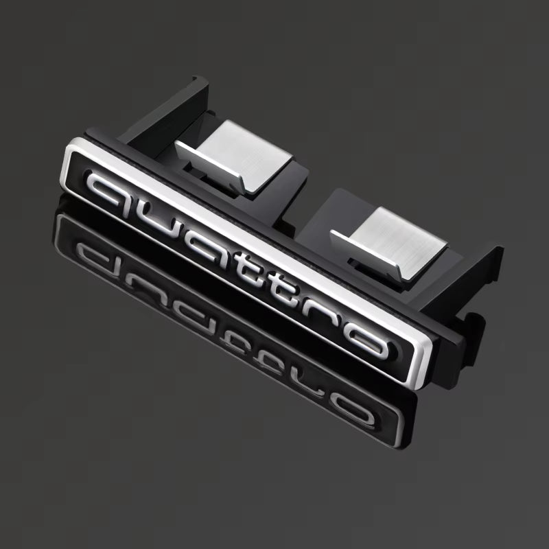 NEW  Sline Metal Logo Car Sticker Aluminum Emblem for  A3 A7 8V 8P S3 A5 A6 C7 C6 S5 S6 Sline A4 S4 Q4 Q5 Q6 Accessories