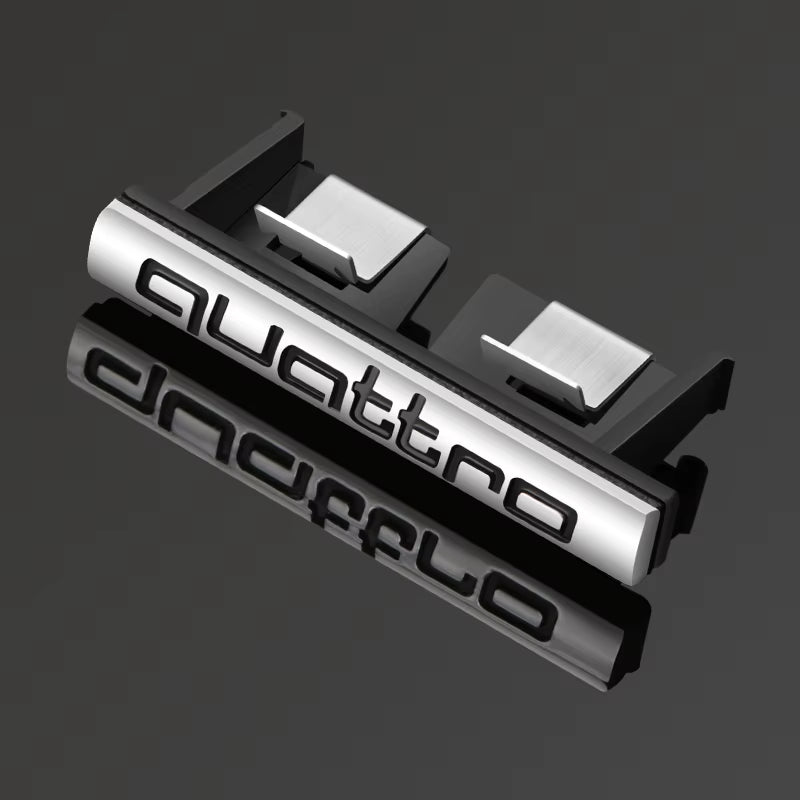 NEW  Sline Metal Logo Car Sticker Aluminum Emblem for  A3 A7 8V 8P S3 A5 A6 C7 C6 S5 S6 Sline A4 S4 Q4 Q5 Q6 Accessories
