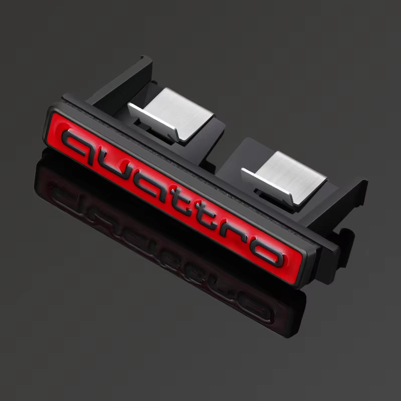 NEW  Sline Metal Logo Car Sticker Aluminum Emblem for  A3 A7 8V 8P S3 A5 A6 C7 C6 S5 S6 Sline A4 S4 Q4 Q5 Q6 Accessories