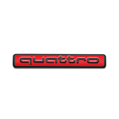 Audi SLine, Quattro Badge